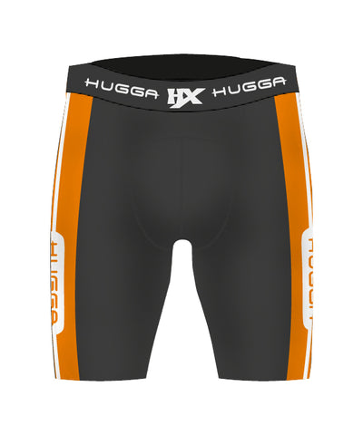 CONTRAST PANEL COMPRESSION SHORTS