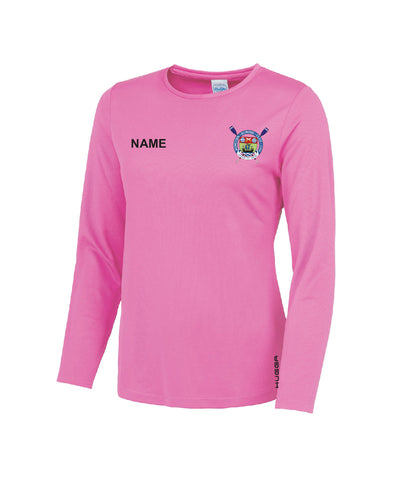 Runcorn RC Long Sleeve T-Shirt Flou Pink