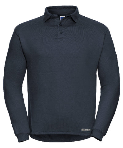 012JM Heavy-duty collar sweatshirt