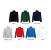 830SS Premium 70/30 zip-neck sweatshirt