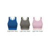 351TL seamless panelled crop top
